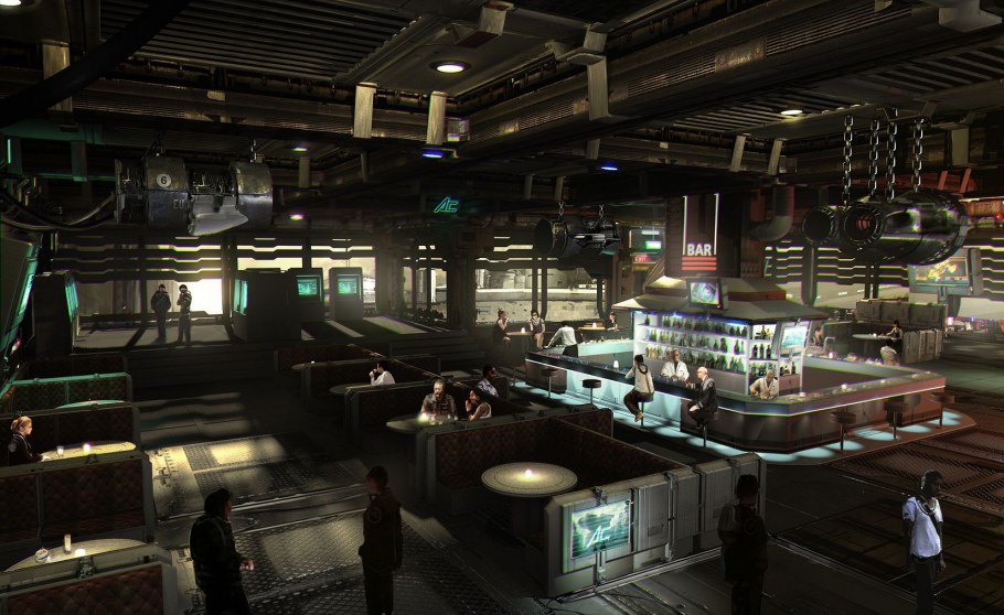 Cyberpunk арт бар