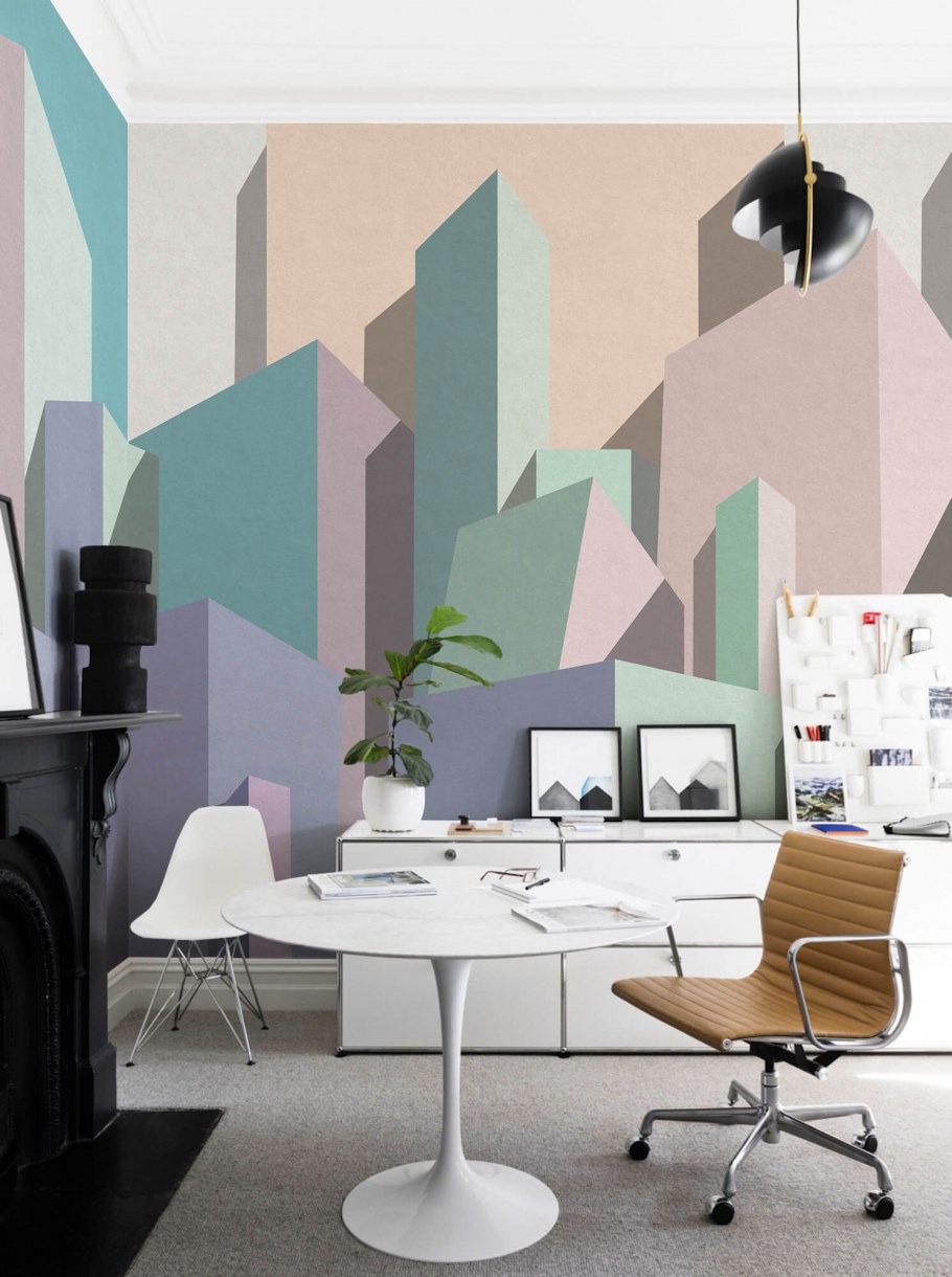 Шестиугольники на стене