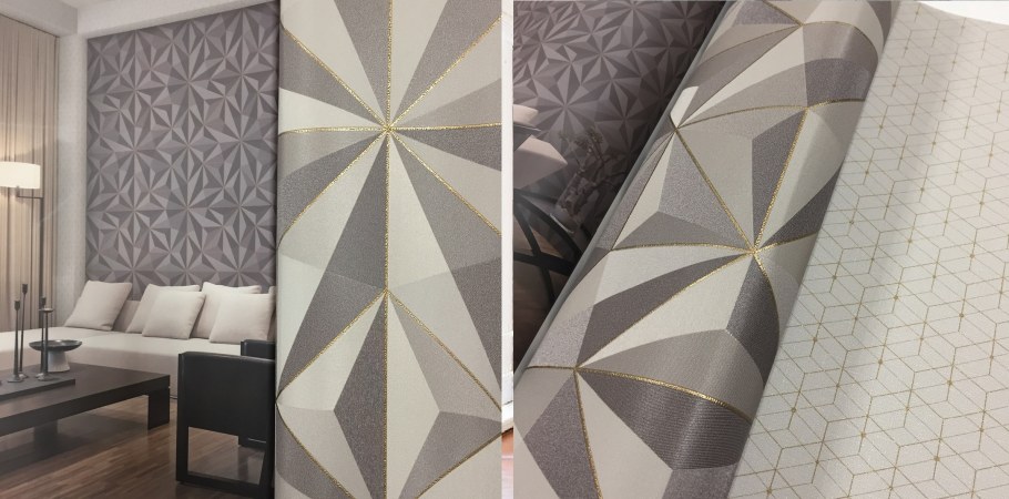 Яркие обои для стен