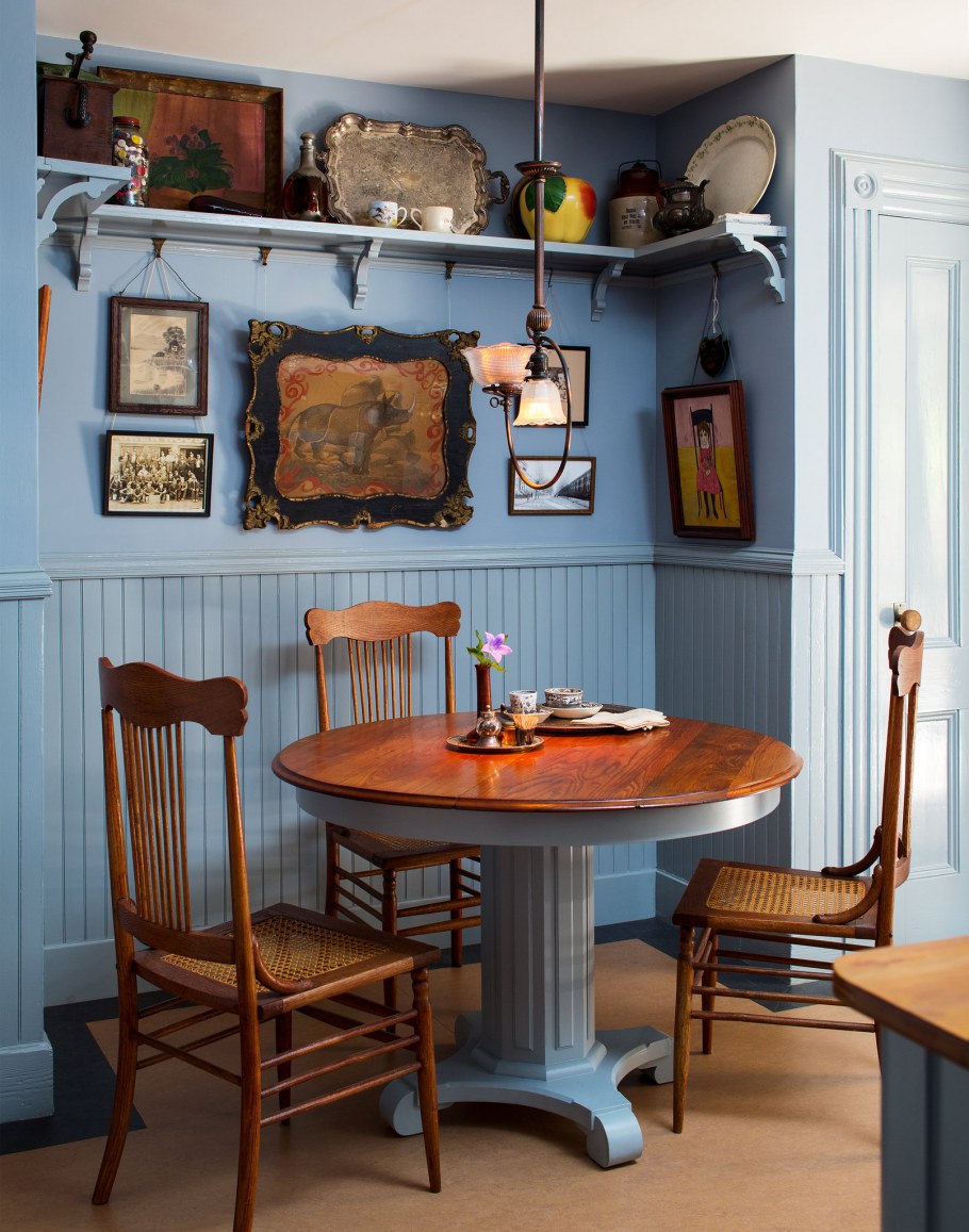 Викторианский стиль в интерьере кухни