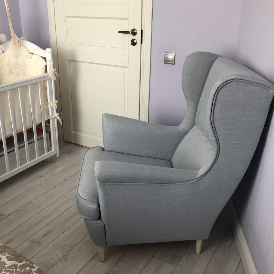 Икеа кресло СТРАНДМОН зеленый