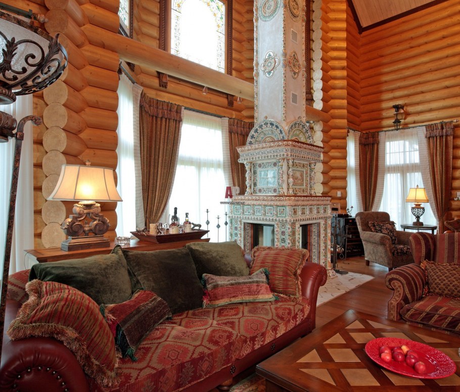 Интерьер а-ля рюс