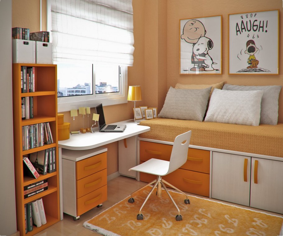 Комната для 2 школьников