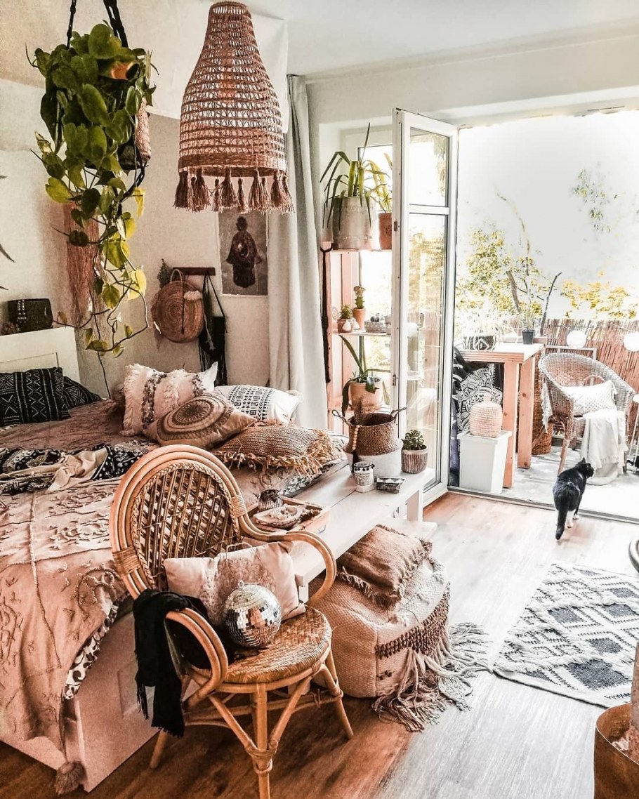 Загородный дом бохо