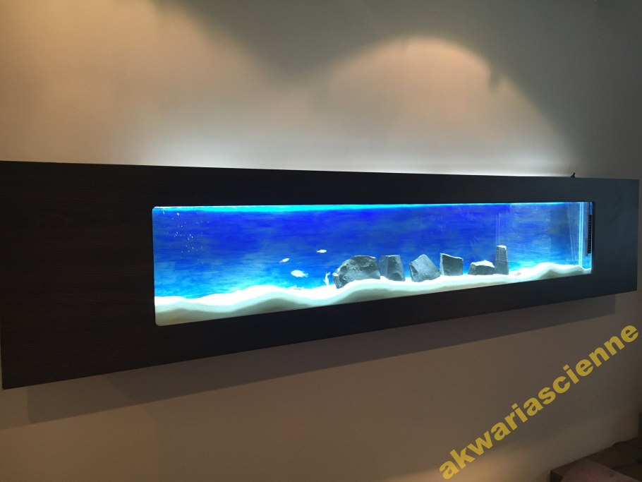 Аквариум под лестницей