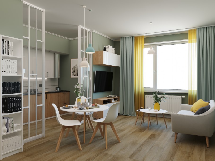 Зонирование кухни