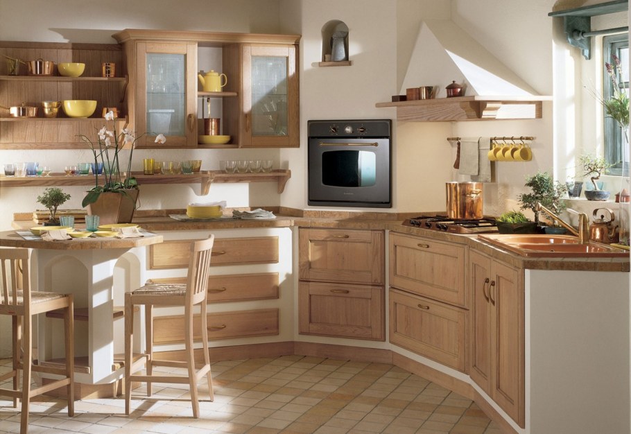 Кухня модульная Карина массив