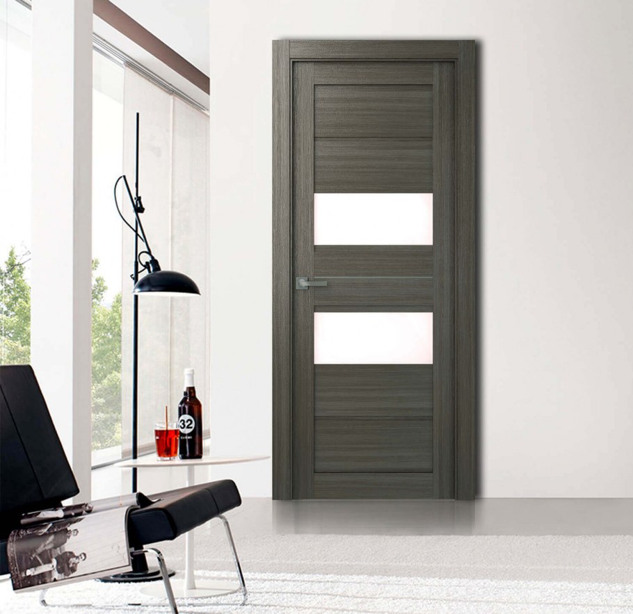 Дверь новинка студио Вита дуб грей