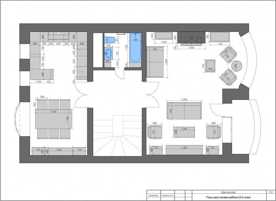 Дизайн проект таунхаус фестиваль