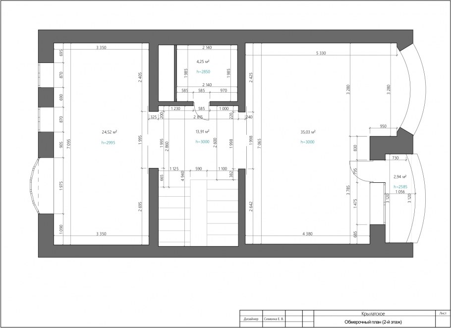 Технический проект таунхауса