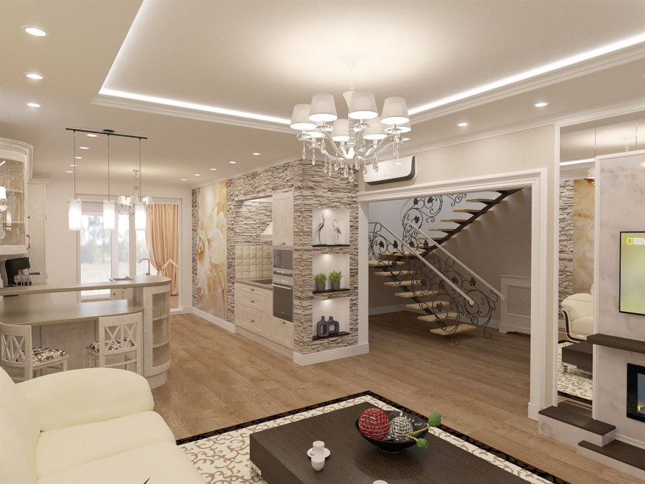 Дизайн таунхауса 60 кв м