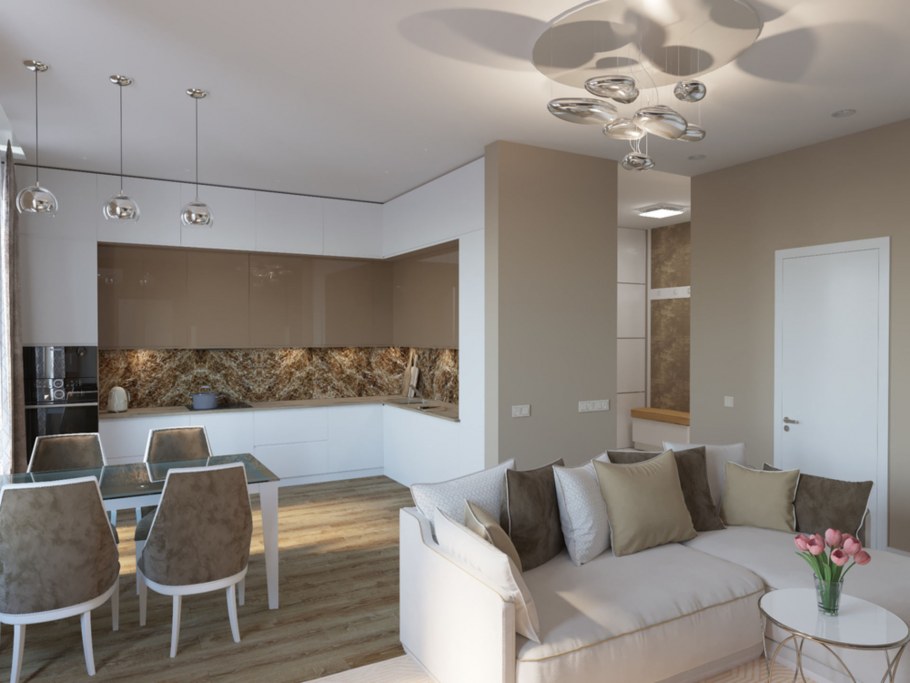 Американские таунхаусы внутри