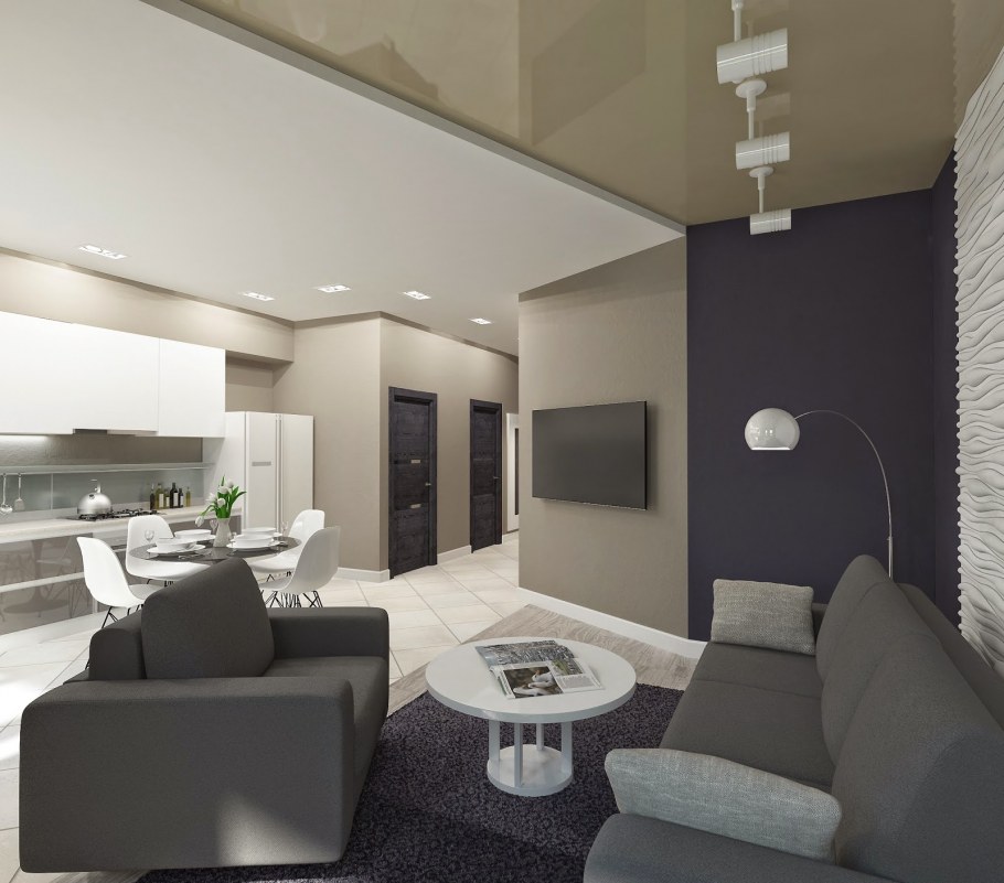 Дизайн проект таунхауса 120 кв.м