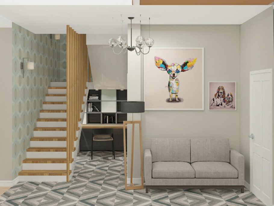 Проект таунхауса на 8 квартир