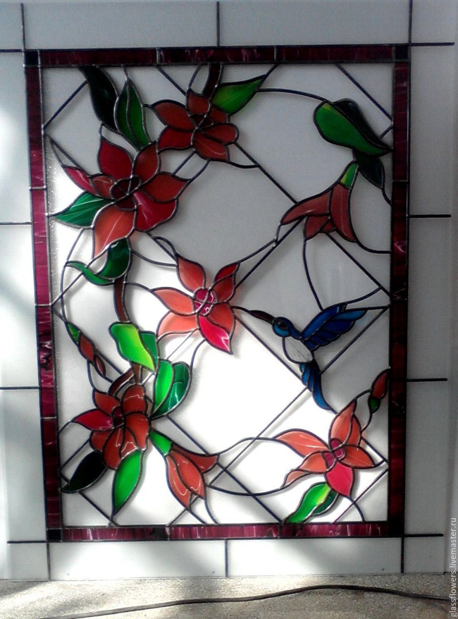 Имитация витража своими руками