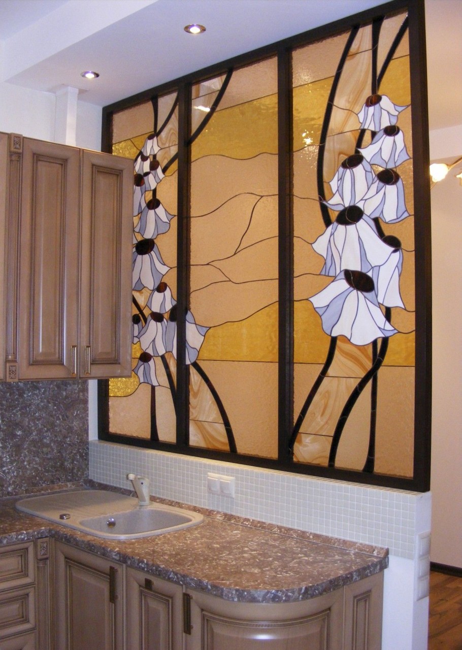 Витраж перегородка