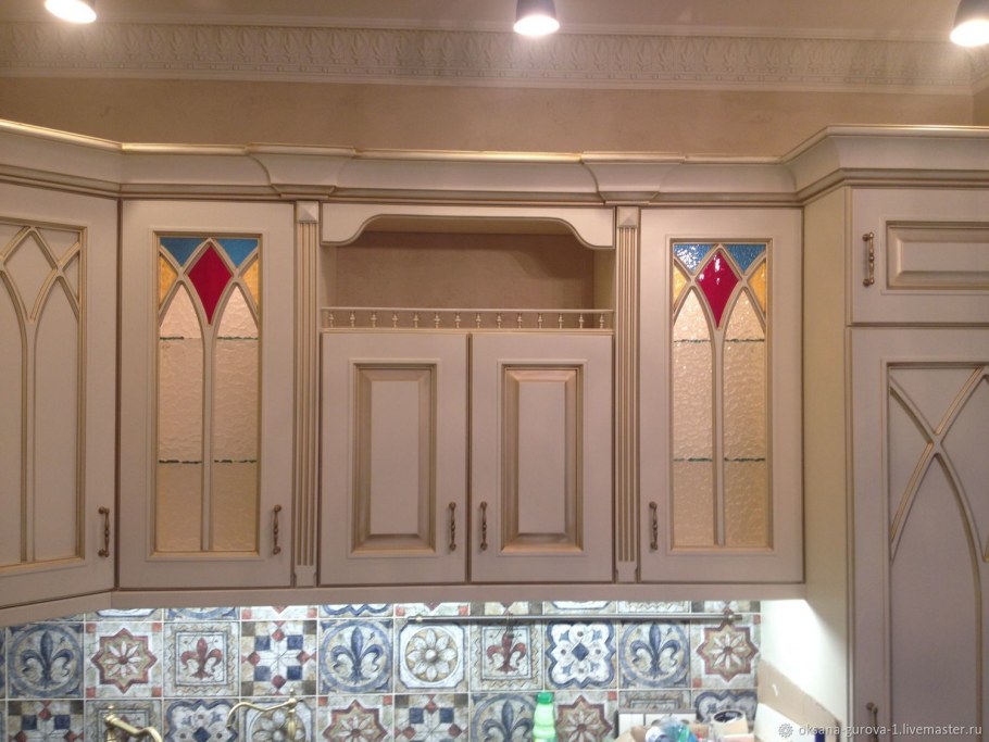 Витражное стекло для кухни