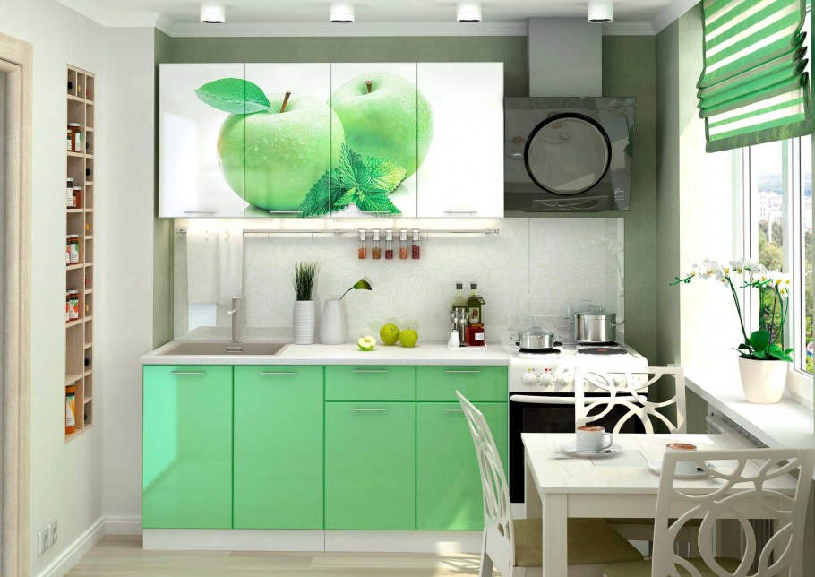 Витражные стекла для кухни