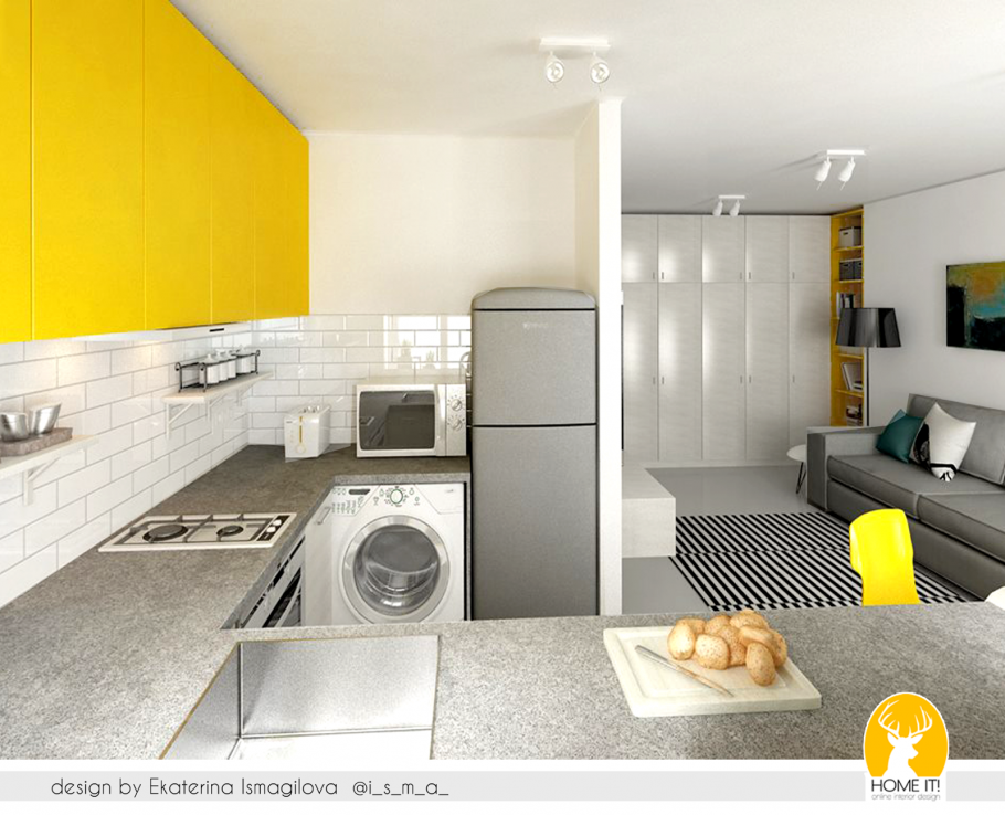 Дизайн проект гостинки