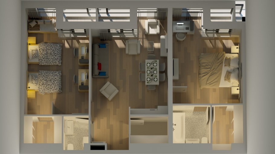 Планировка студия малосемейка