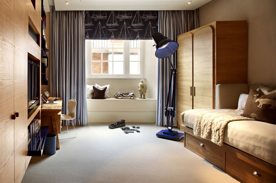 Спальня мальчика в стиле арт деко