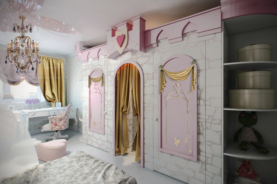 Интерьер детской в стиле арт деко