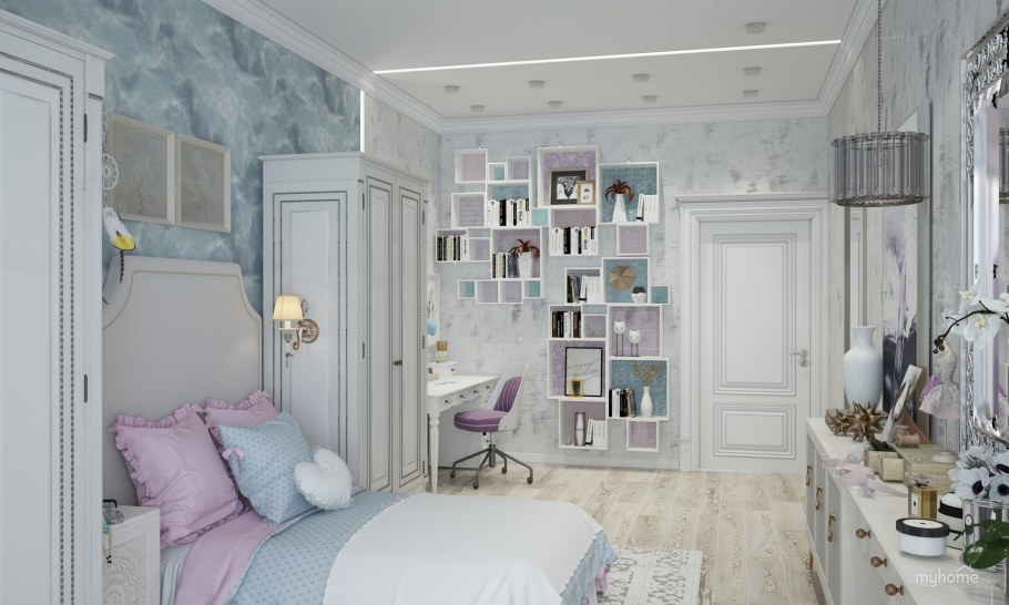 Комната подростка ар-деко