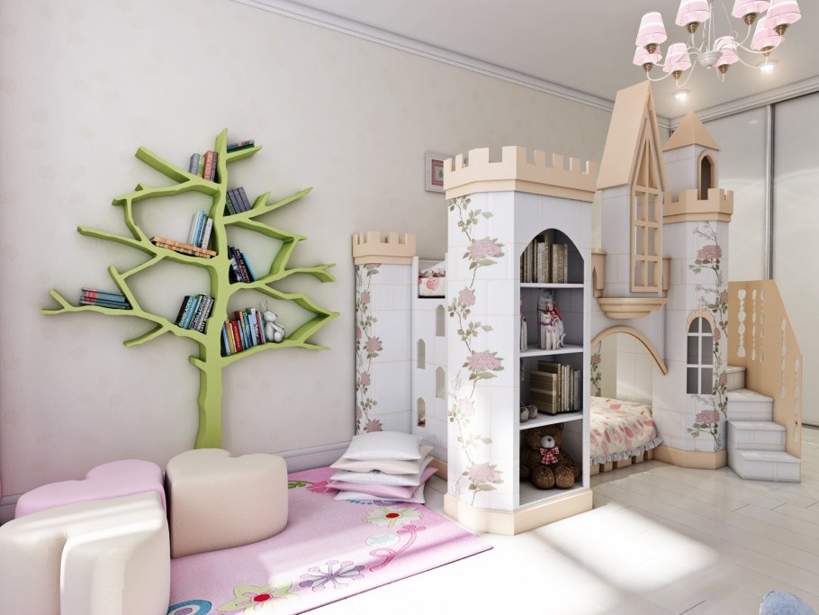 Интерьер детской в стиле арт деко