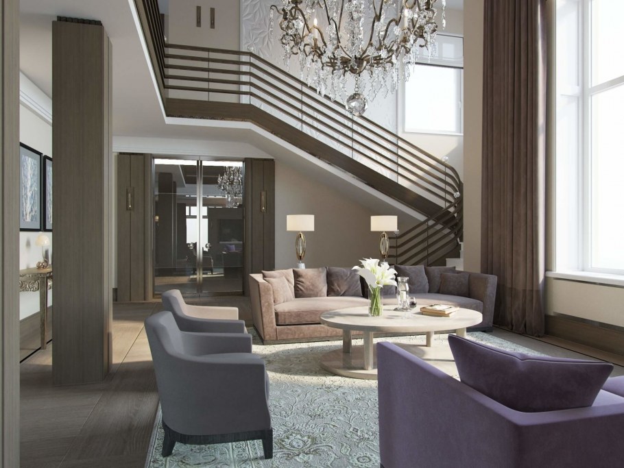 Интерьер таунхауса