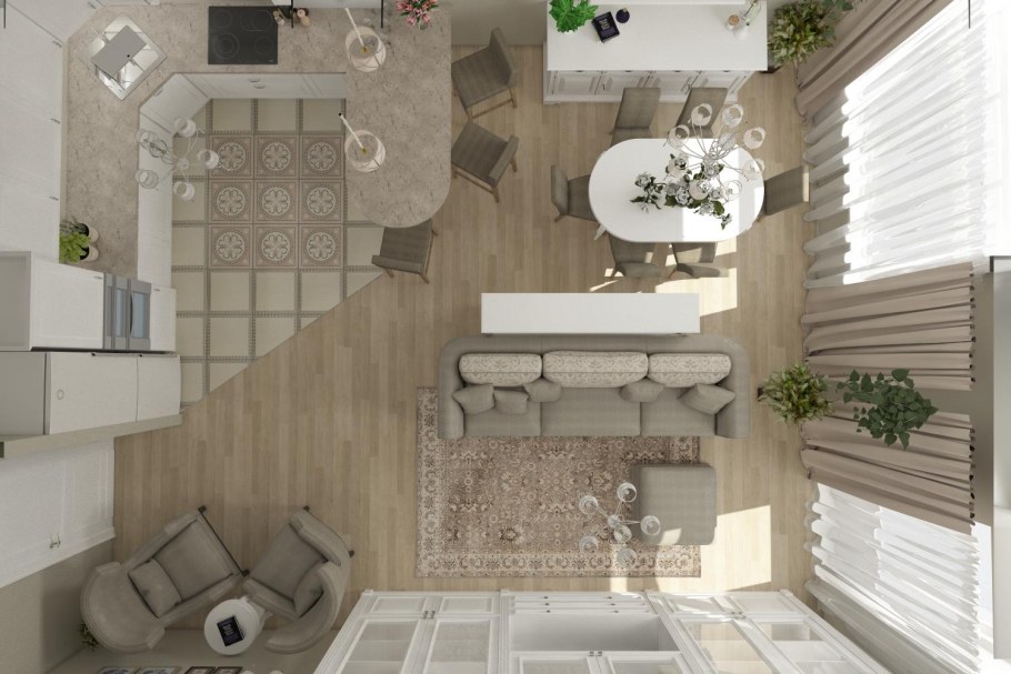 Таунхаус 50 кв.м проект