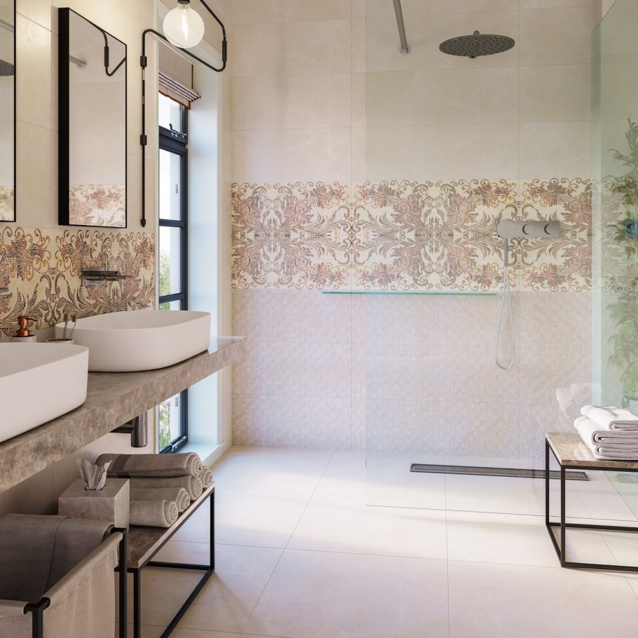 ALEVERA Beige Wall 01 300х900 (1-й сорт)