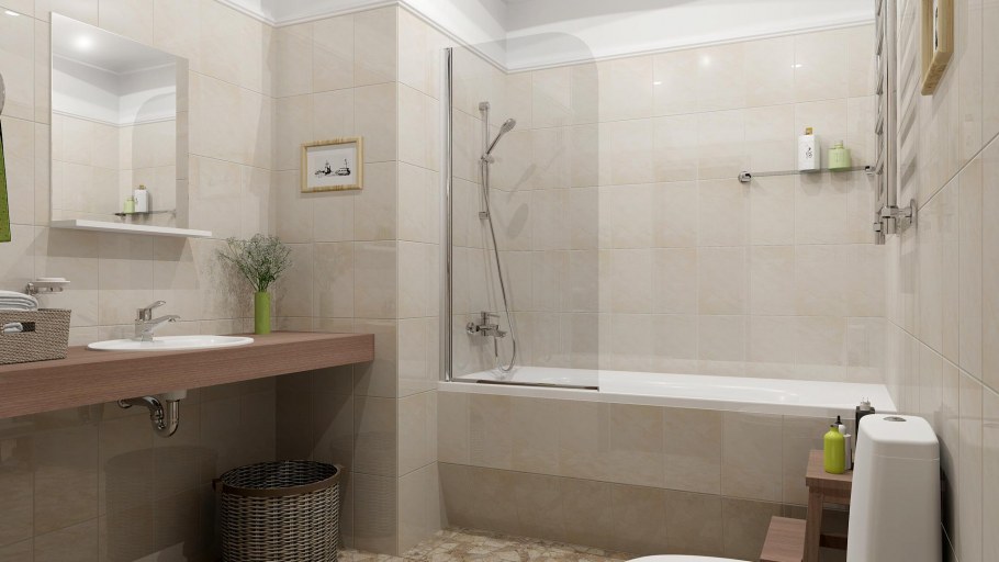 Венера палевая плитка настенная 20х30