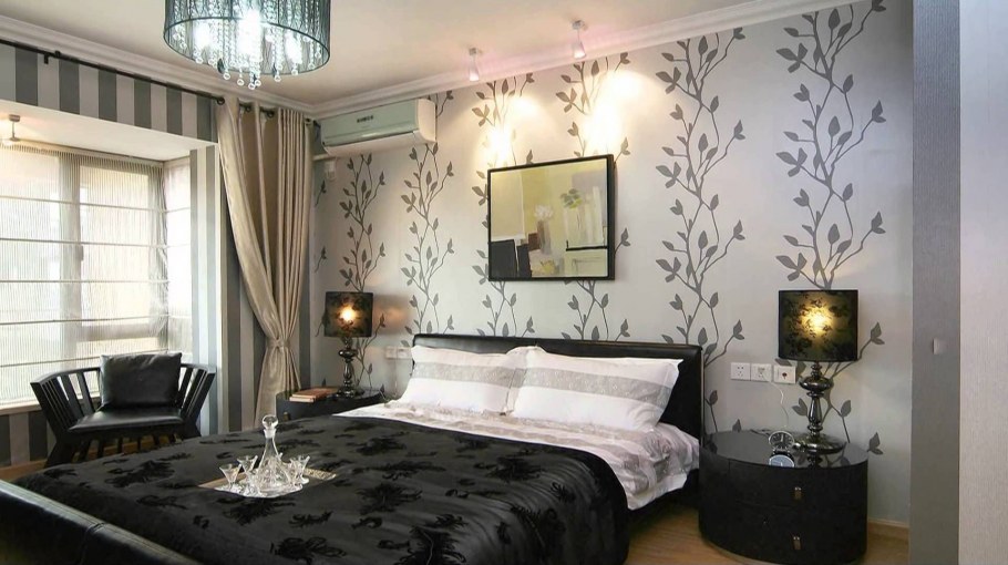 Спальня в бежевых тонах