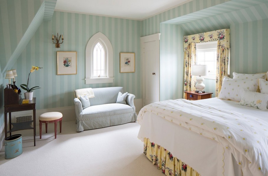 Спальня в стиле Скандинавия