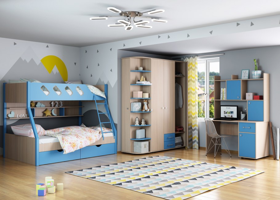 Дельта мебель для двоих детей