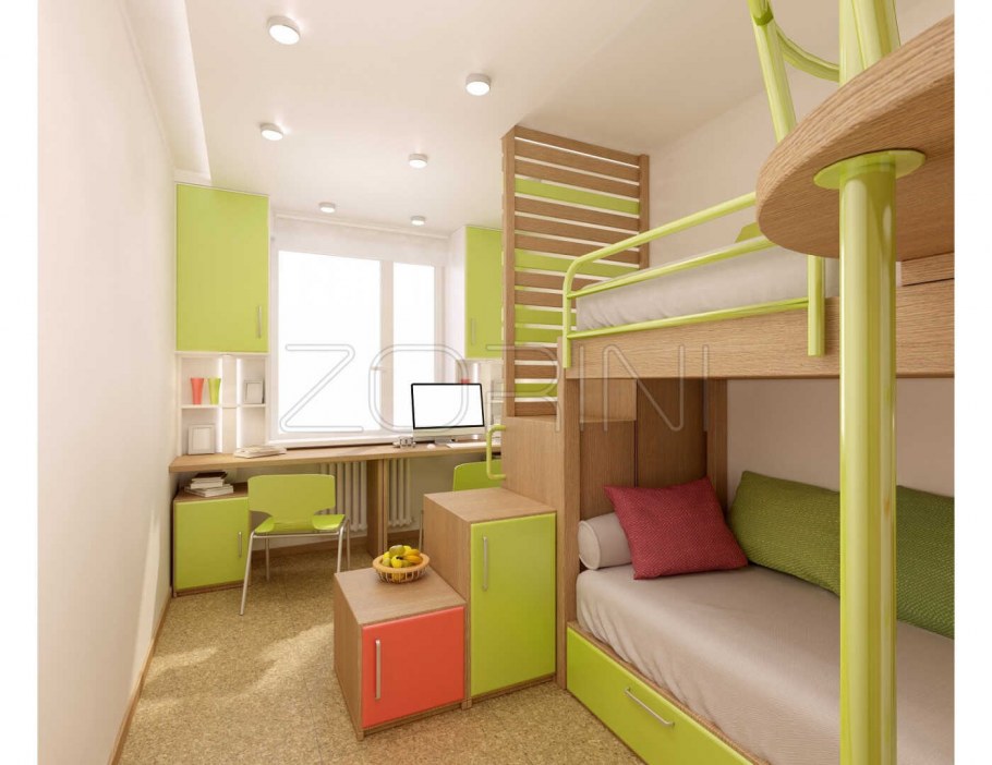 Детская мебель для двоих разнополых детей