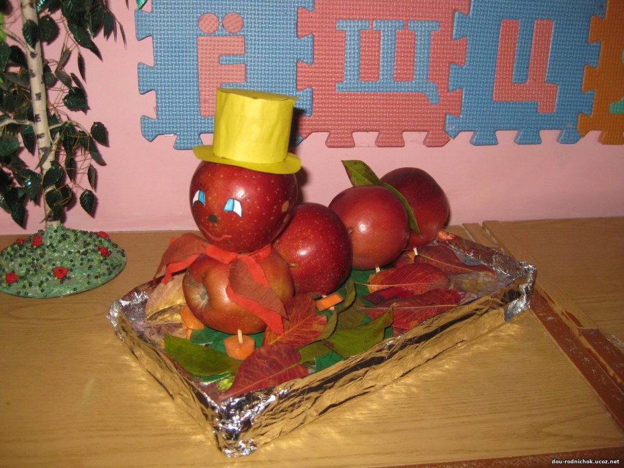 Чудеса с грядки поделки в детский сад