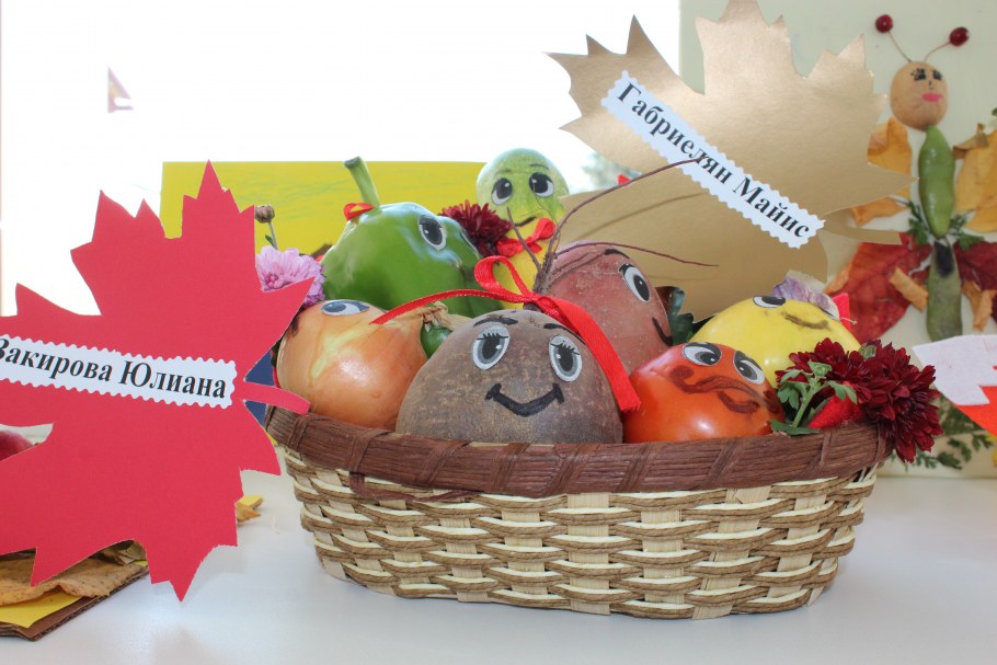 Чудо с грядки поделки в садик