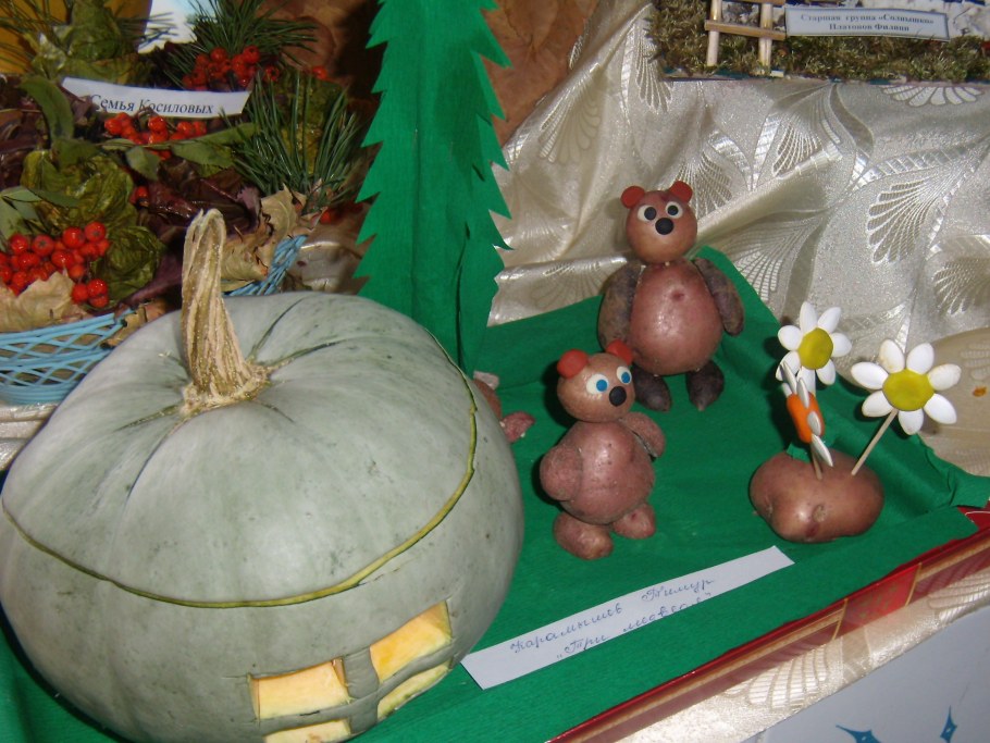 Картины из овощей