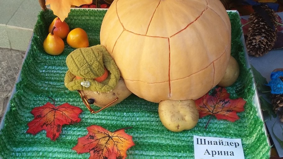 Чудо с грядки поделки из овощей