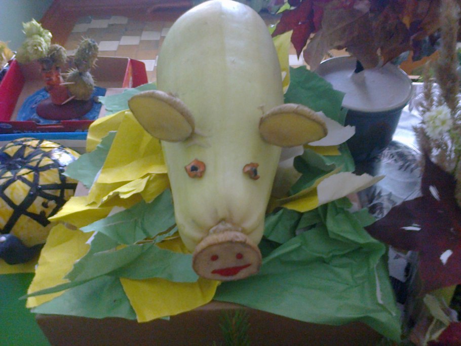 Колобок из овощей