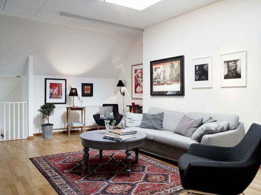 Перегородка с естественным освещением