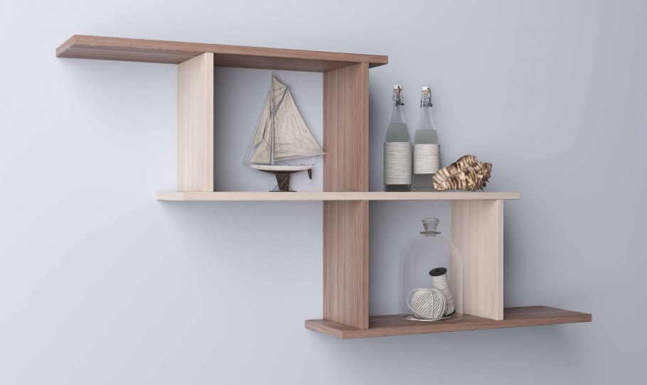 Полка 3х уровневая ЛДСП 058