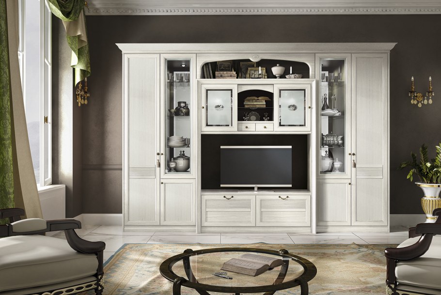 Мебель Шатура гостиная Ровена светлая