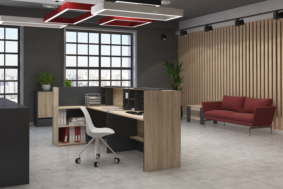 Бенч-система на 4 рабочих места