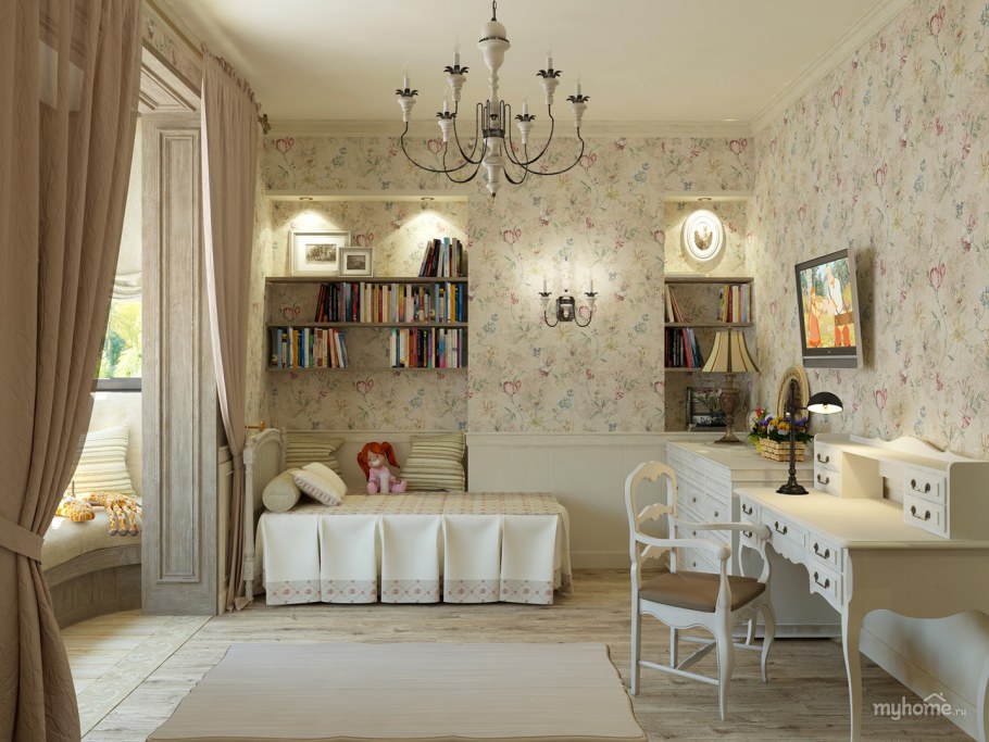 Интерьер в стиле Прованс в загородном доме