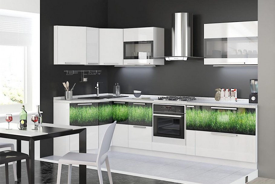 Кухня Россо Альва лайн