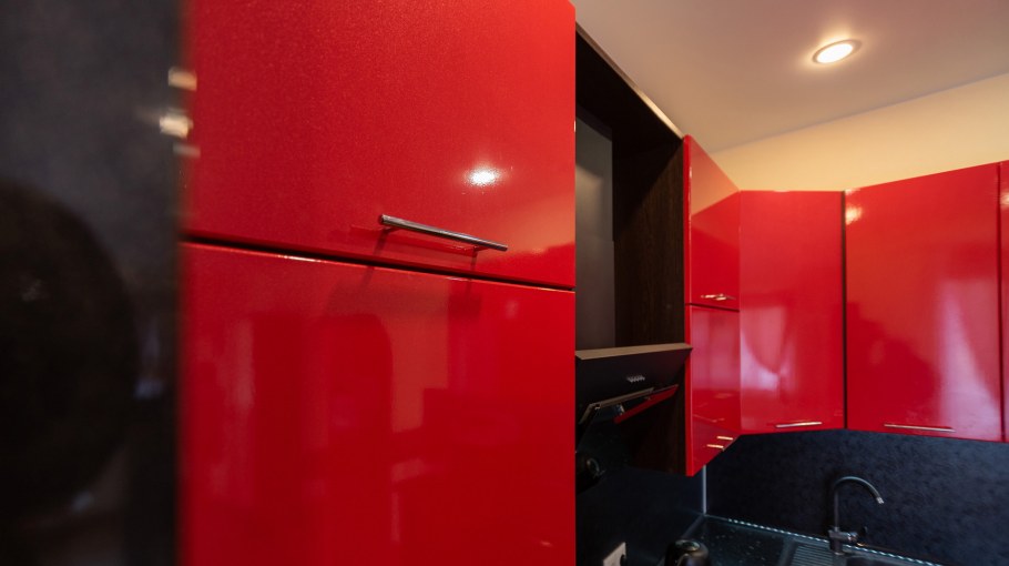 Кухня Техно-2 миф угловая