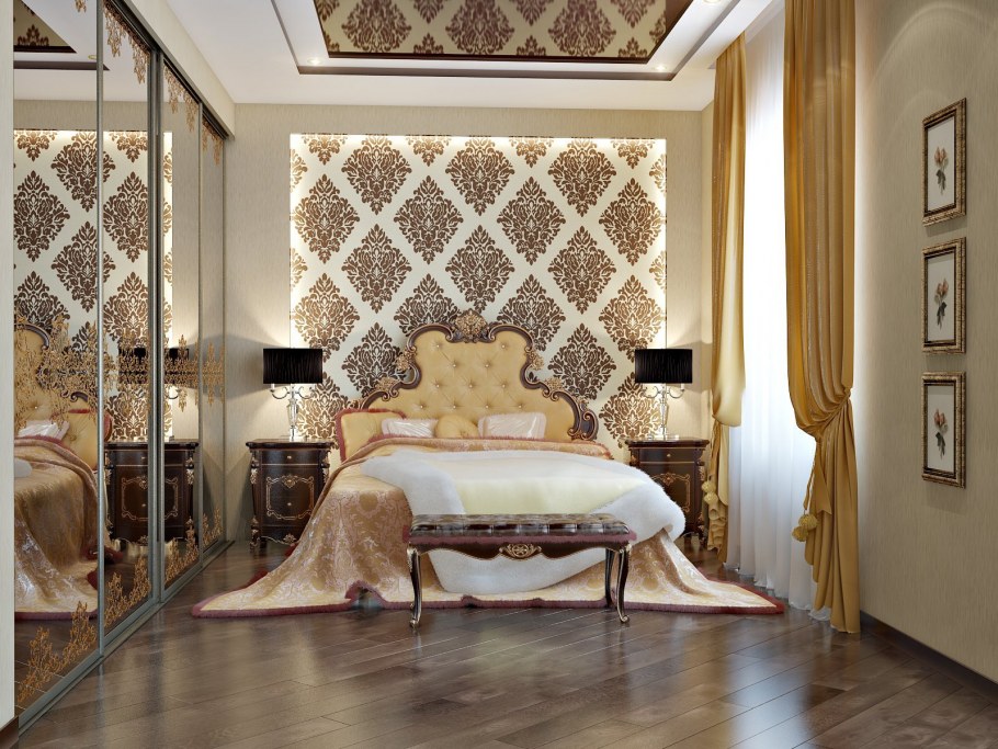 Люстра подвесная «Руно» кс30065/5p, 5 ламп, 18 м², цвет золотой