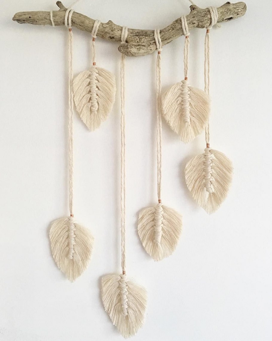 Плетеная люстра